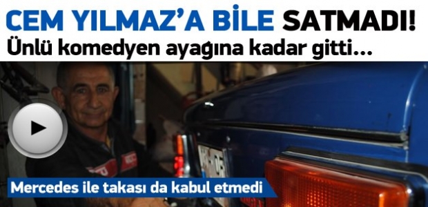 Hacı Murat'ı Cem Yılmaz'a bile satmadı