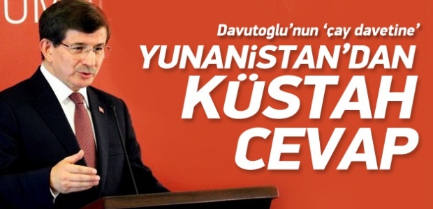'Çay İçelim' teklifine komşudan küstah yanıt
