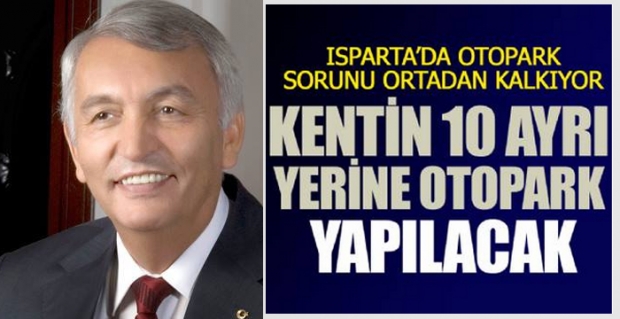 Günaydın: Kentin 10 ayrı yerine otopark yapılacak
