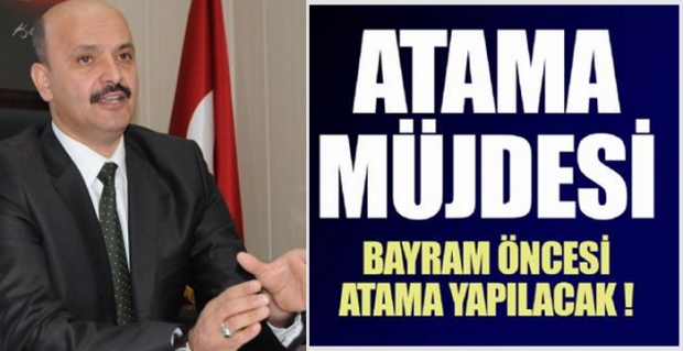 Atama müjdesi