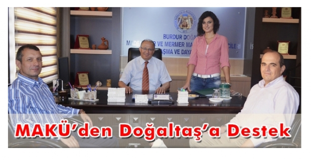 MAKÜ'den Doğaltaş'a Destek