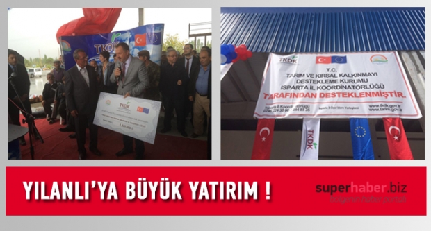 BÜYÜK YATIRIM!