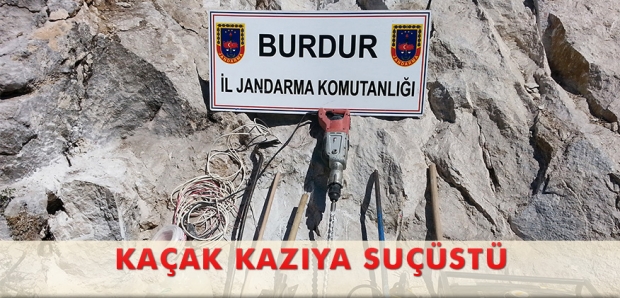 KAÇAK KAZIYA SUÇÜSTÜ