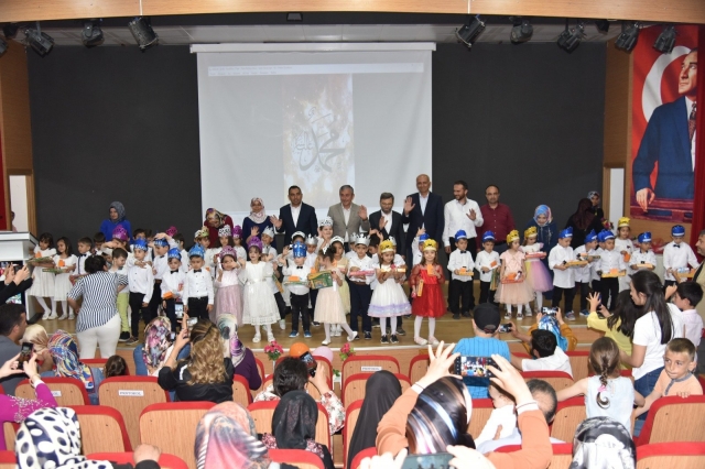 4-6 yaş Kur'an Kursları Öğrencileri İçin Kapanış Programı Düzenlendi