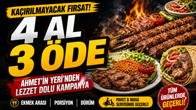 4 Al 3 &Ouml;de Fırsatı Başladı