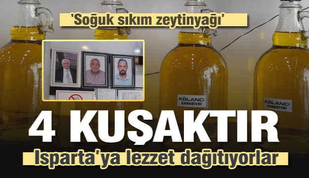 4 KUŞAKTIR ISPARTA’YA LEZZET DAĞITIYORLAR