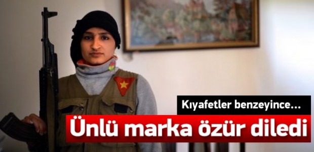 Ünlü markadan elbise özrü!