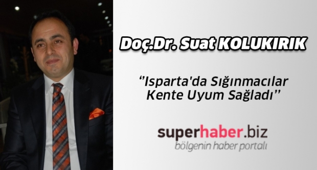 Isparta'da Sığınmacılar Kente Uyum Sağladı