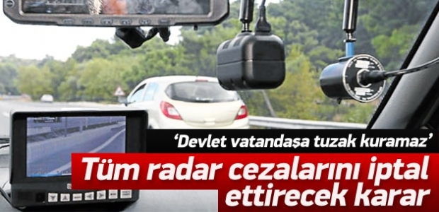Yargıtay: Devlet radarla vatandaşa tuzak kuramaz