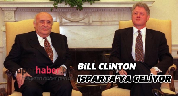 Clinton Isparta'ya Geliyor!
