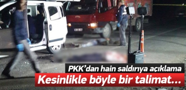 PKK'nın Bingöl saldırısı savunması