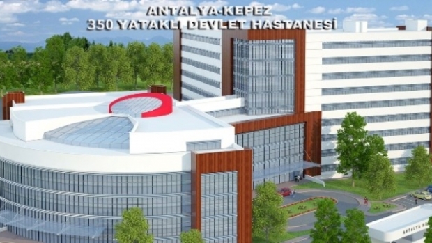 Kepez Sütçüler Devlet Hastanesi İnşaatı Devam Ediyor