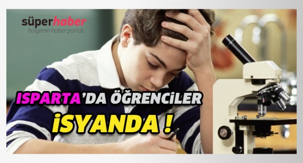 Isparta’da öğrencilerin isyanı; ‘Ne yer ne içeriz bilmiyoruz’