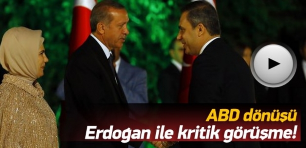 Erdoğan, Hakan Fidan ile görüştü