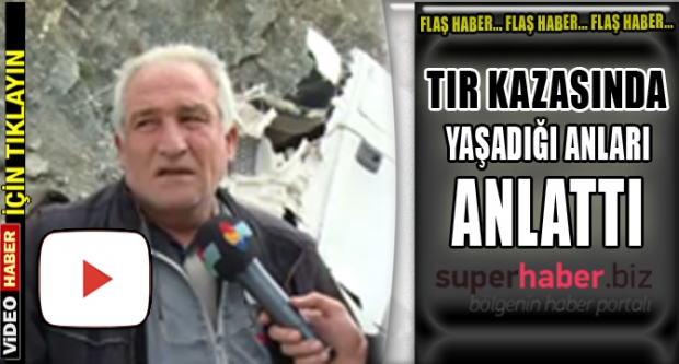 Şans eseri kurtuldu