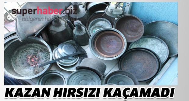 Kazan Hırsızı kaçamadı