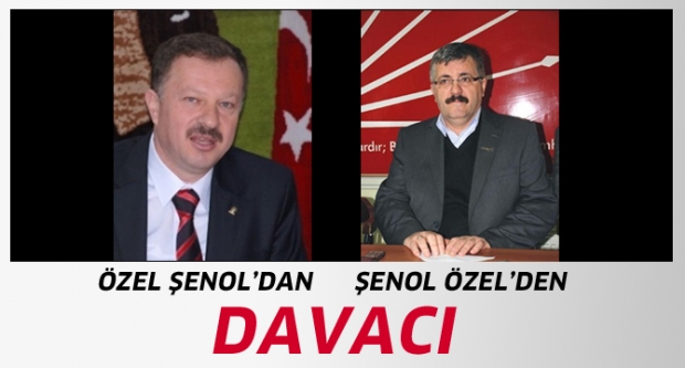 Şenol Özel'den Özel Şenol'dan DAVACI