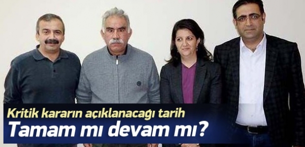 Öcalan, 21 Ekim'de kararı açıklayacak
