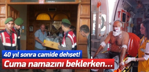 Hasımlarını camide enselerinden kurşunladı!