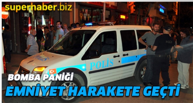 KARAAĞAÇ MAHALLESİ’NDE BOMBA PANİĞİ!