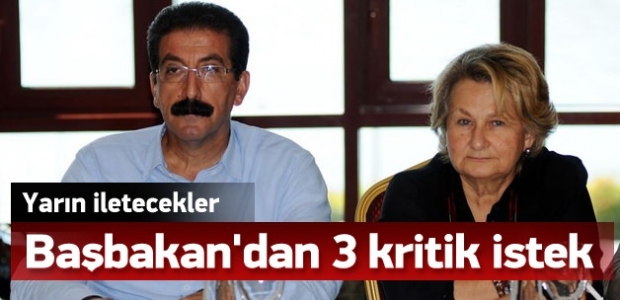 Başbakan'dan 3 kritik istek!
