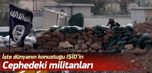 IŞİD'liler böyle görüntülendi