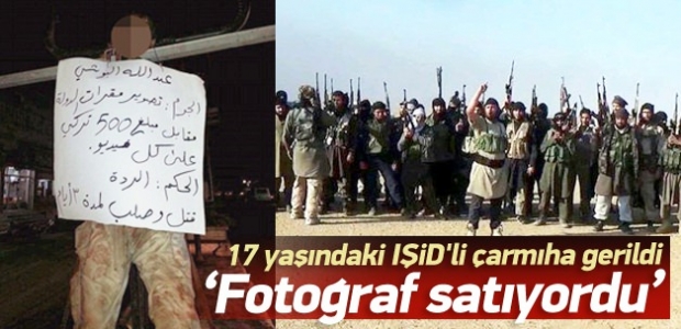 IŞİD 17 yaşındaki genci çarmıha gerdi