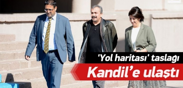 'Yol haritası' taslağı Kandil'e ulaştırıldı