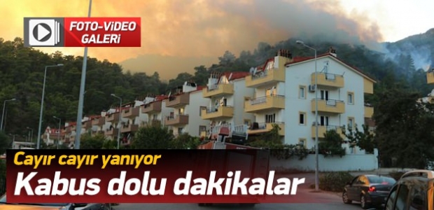 Marmaris cayır cayır!