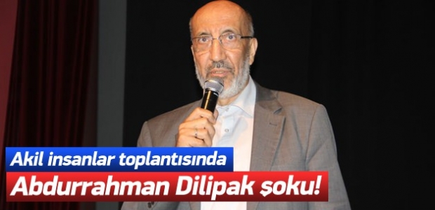 Toplantıda Dilipak şoku! Fenalaştı