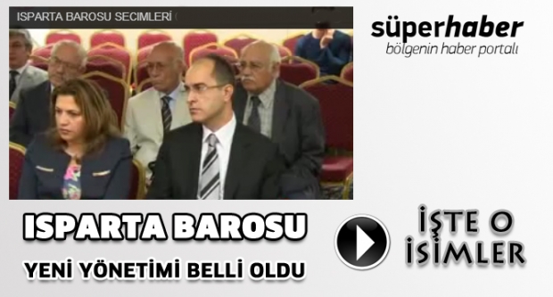 Isparta Barosu seçimleri