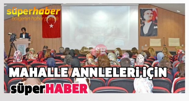 Mahalle Anneleri için kurs dönemi başladı