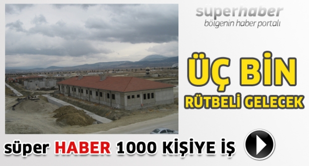 Isparta Kara Havacılık Okulu'na Üç bin rütbeli gelecek, bin kişiye yeni iş imkanı
