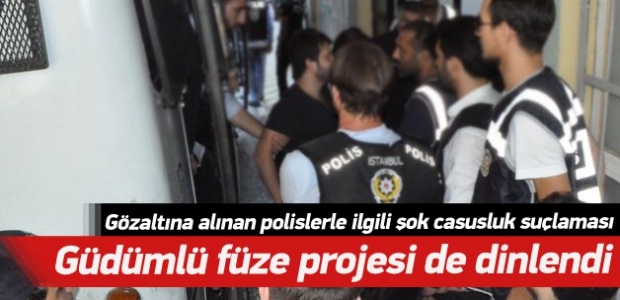 Gözaltına alınan polislerle ilgili şok suçlama