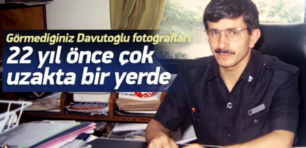 Daha önce görmediğiniz Davutoğlu fotoğrafları