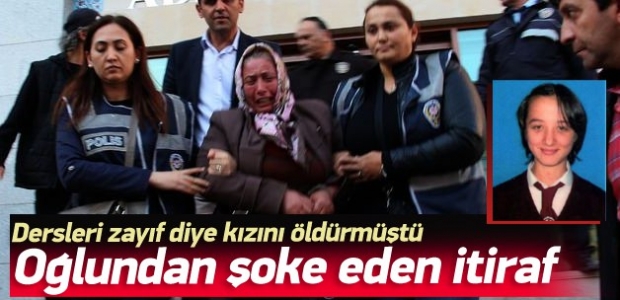 'Kızını öldüren anne' olayında şok itiraf