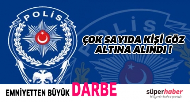 Isparta'da Emniyetten Büyük Operasyon!