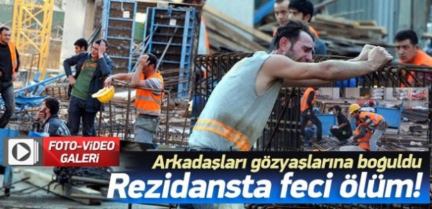 Bir rezidansta daha işçi ölümü