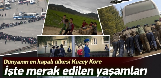 Hiç görmediğiniz fotoğrafıyla Kuzey Kore