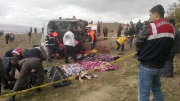 Afyonkarahisar da Kaza: Çok Sayıda Ölü ve Yaralı Var