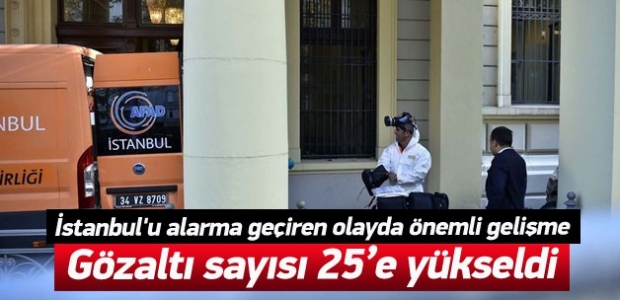 'Sarı Toz' gözaltıları 25'e yükseldi