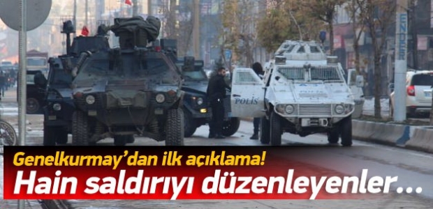 Genelkurmay: Teröristler üç kişiydi