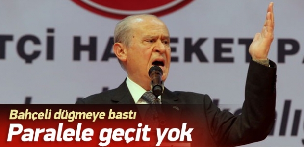 MHP’de paralel örgüte geçit yok