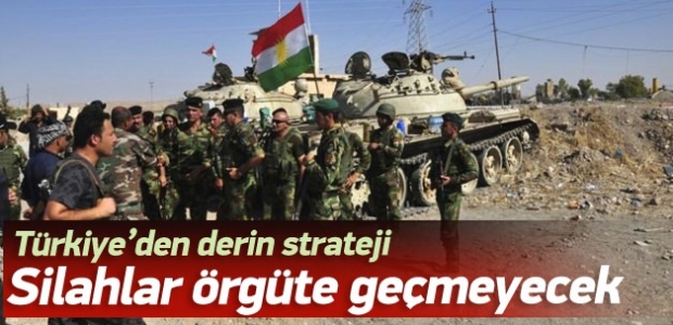 Ankara silahların örgüte geçmesini engelleyecek 