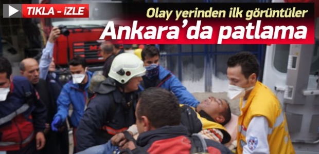 Ankara'da patlama: Yaralılar var