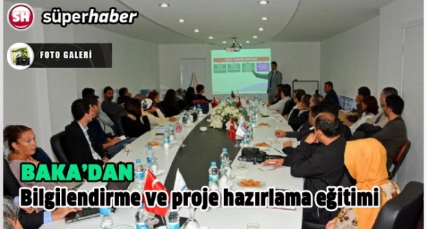 BAKA’dan bilgilendirme ve proje hazırlama eğitimi