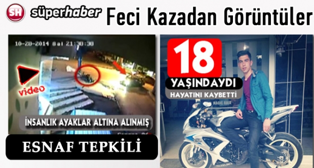 18 yaşındaki genç trafik kazasında hayatını kaybetti.