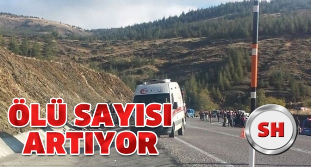 Isparta'da Kaza: 16 Ölü, 30 Yaralı
