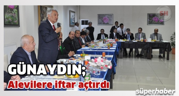 Günaydın Alevilere iftar açtırdı