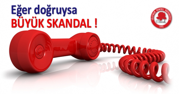 SDÜ öğrencilerin özel bilgilerini mi veriyor?